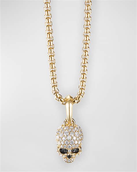 The David Yurman Skull Amulet: A Must-Have Accessory for Edgy Fashionistas